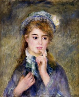 The Ingénue (1877) by Pierre-Auguste Renoir