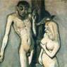 Max Beckmann: Adam and Eve (1917)