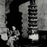 Picasso by the Stove, rue des Grands Augustins, Paris (1939)