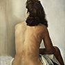 Salvador Dalí: Gala Nude from Behind Looking in an Invisible Mirror (1960)