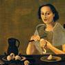 The Girl Cutting Apple (1938)