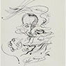 André Masson: Portrait of Louis Aragon (1923)