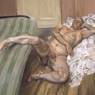 Lucian Freud: Man with Leg Up (1992)
