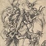 Martin Schongauer: Temptation of Saint Anthony (Torment of Saint Anthony) (1470-74)