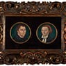 Lucas Cranach the Elder: Portraits of Martin Luther and His Wife, Katharina von Bora (1525)