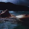 Valerie Floating in the Sea, Mayreau Island (2001)