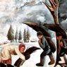 الشتاء ، جمع الحطب (1911)