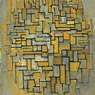 Piet Mondrian: Composition in Brown and Gray (1913)
