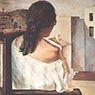 Salvador Dali: Seated Girl from the Back (1925)