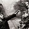Invasion of Warsaw Pact troops in front of the radio headquarters (1968)