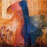 Woman picking flower (1909-1910)