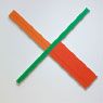Green / 2 Orange X Painting (1983)