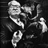 Jean-Marie Le Pen with Dobermans, New Yorker (1997)