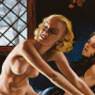 Deux femmes nues au bulldog (Women and Bulldog) (1941-1942)