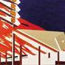 Norm's, La Cienega, on Fire (1964)
