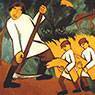 Natalia Goncharova: Haycutters (1907-08)