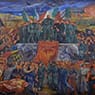 Luigi Montamarini: Apotheosis of Fascism (detail) (1942)