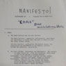 Maintenance Art Manifesto (1969)