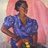Woman with Bouquet (c. 1940)