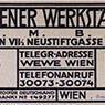 Koloman Moser: Wiener Werkstätte letterhead (c. 1904)