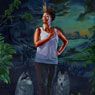Portrait of Mickalene Thomas, the Coyote (2017)