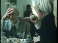 Andy Warhol & William S. Burroughs Have Dinner at the Chelsea Hotel (1980)