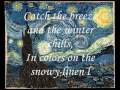 Don McLean song Vincent (Starry, Starry Night)