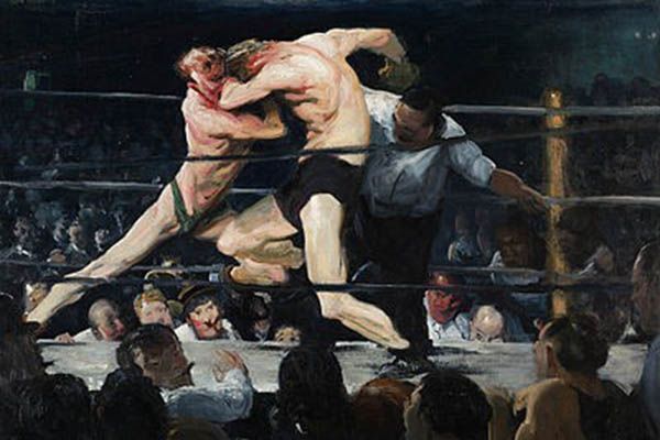 George Bellows: Stag at Sharkey's (1909)