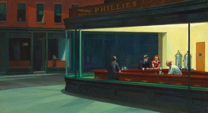 Edward Hopper: Nighthawks (1942)