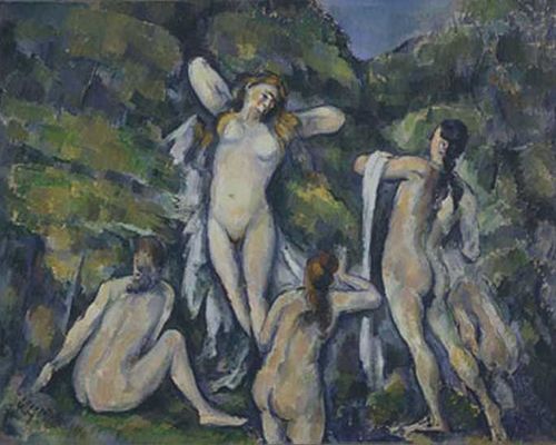 Paul Cézanne: Women Bathing (1900)