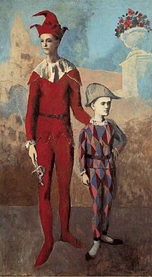 Pablo Picasso: Acrobat and Young Harlequin (1905)