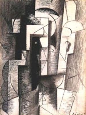 Pablo Picasso: Portrait of Guillaume Apollinaire (1913)