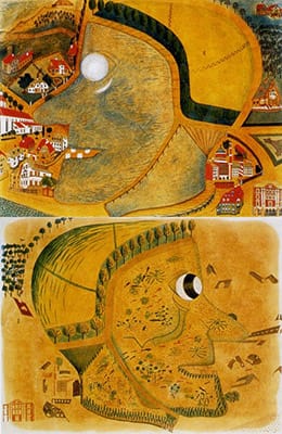 August Natterer (Neter): Witch's Head Landscape (1915)