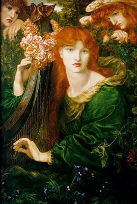 Dante Gabriel Rossetti: La Ghirlandata (1873)