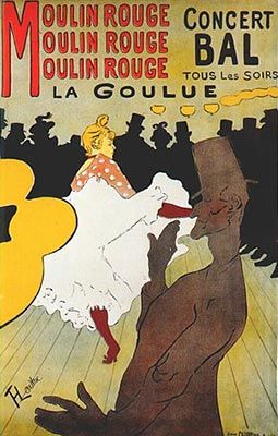 Henri de Toulouse-Lautrec: La Goulue at the Moulin Rouge (1891)