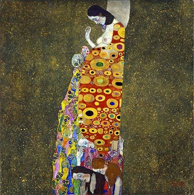 Gustav Klimt: Hope II (1907-08)