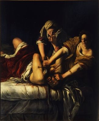 Artemisia Gentileschi: Judith and Holofernes (c. 1620-21)