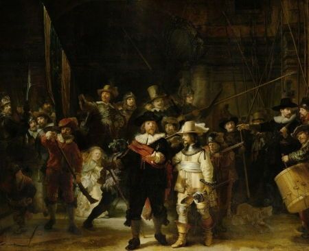 رامبرانت فان رين: The Night Watch (1642)