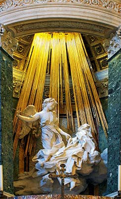 Giovanni Lorenzo Bernini: Ecstasy of Saint Teresa (1647-1652)