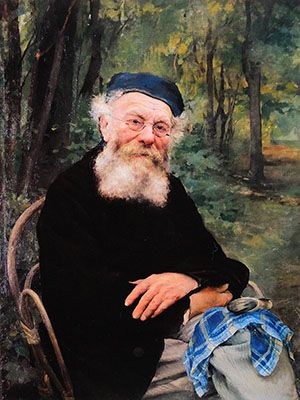 Son grand-père (Portrait of My Grandfather) (1874)