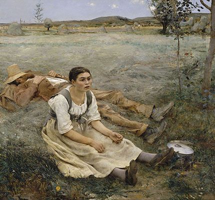 لي فوان (صانعي القش) (1877)