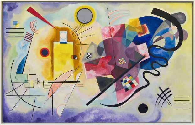 Wassily Kandinsky: Yellow-Red-Blue (1925)