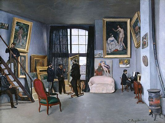 Bazille's Studio (1870)