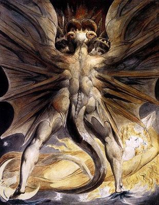 The Great Red Dragon and The Woman Clothed in Sun (c. 1805)