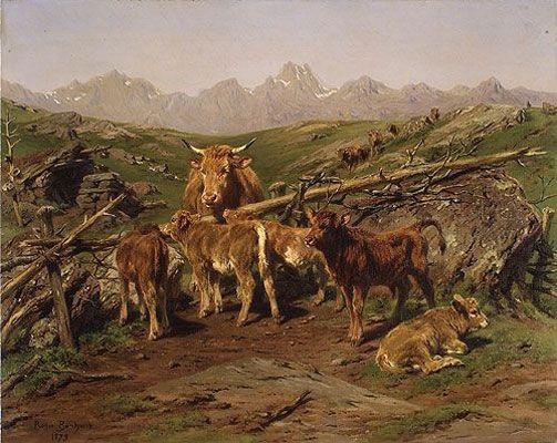 Weaning the Calves (1879)