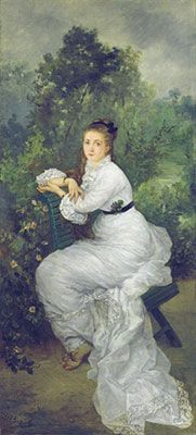 Woman in the Garden (1877)