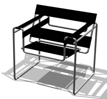 Club chair (model B3) (1927-28)