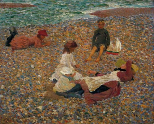 Philip Wilson Steer: Knucklebones (1888)