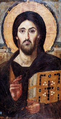 المسيح البانتوكراتور (القرن السادس)
