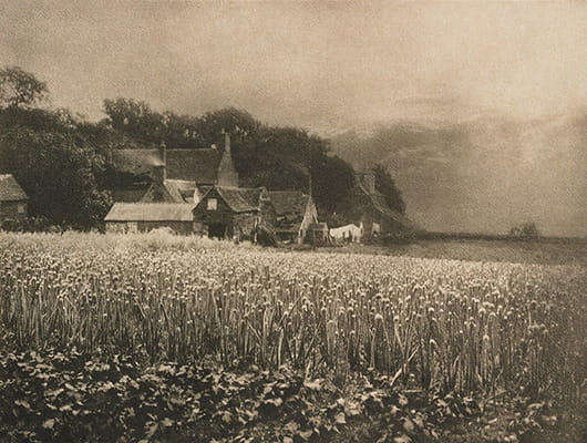 George Davison: The Onion Field, Mersea Island, Essex (1890)